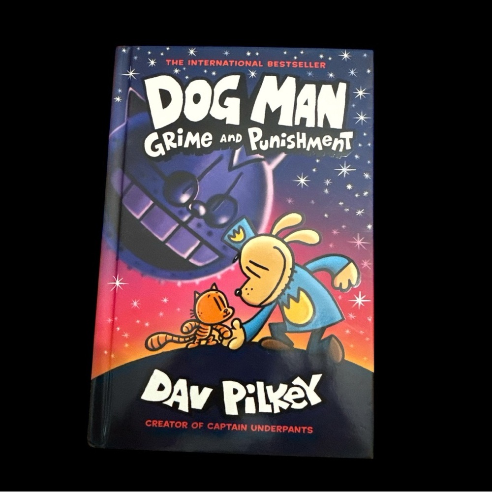 Blue and Purple Cartoon Book Cover